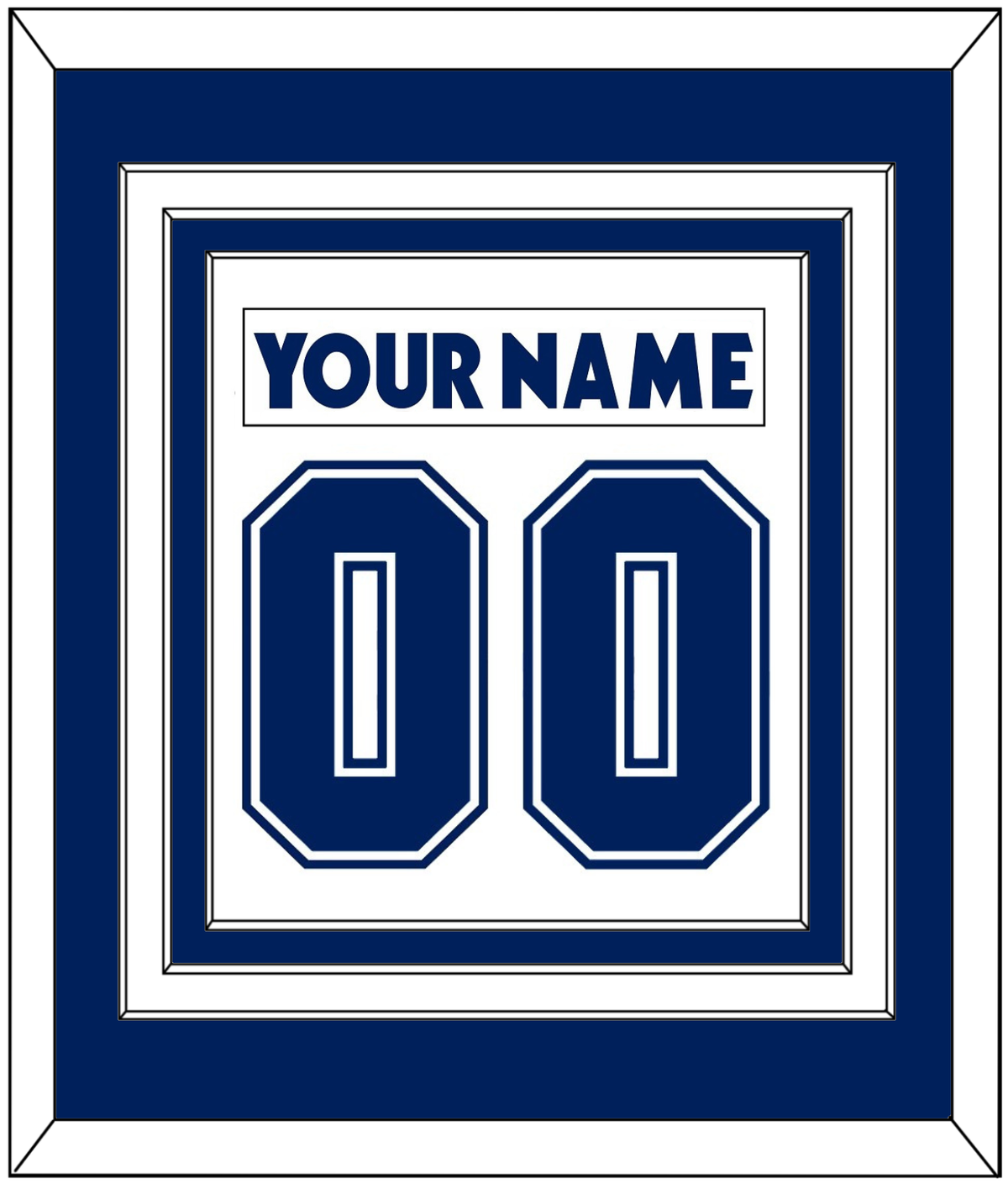 Toronto Nameplate & Full-Size Number - Combined