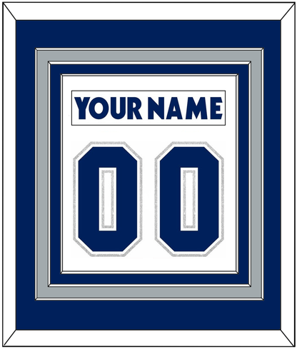 Toronto Nameplate & Number (Back) Combined - Home/Road White (2000-2007) - Premier Tier 2
