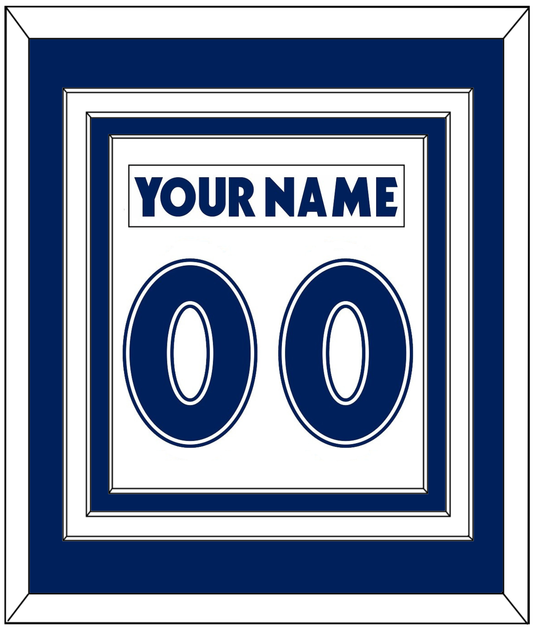 Toronto Nameplate & Number (Back) Combined - Home White (1997-2000) - Premier Tier 1