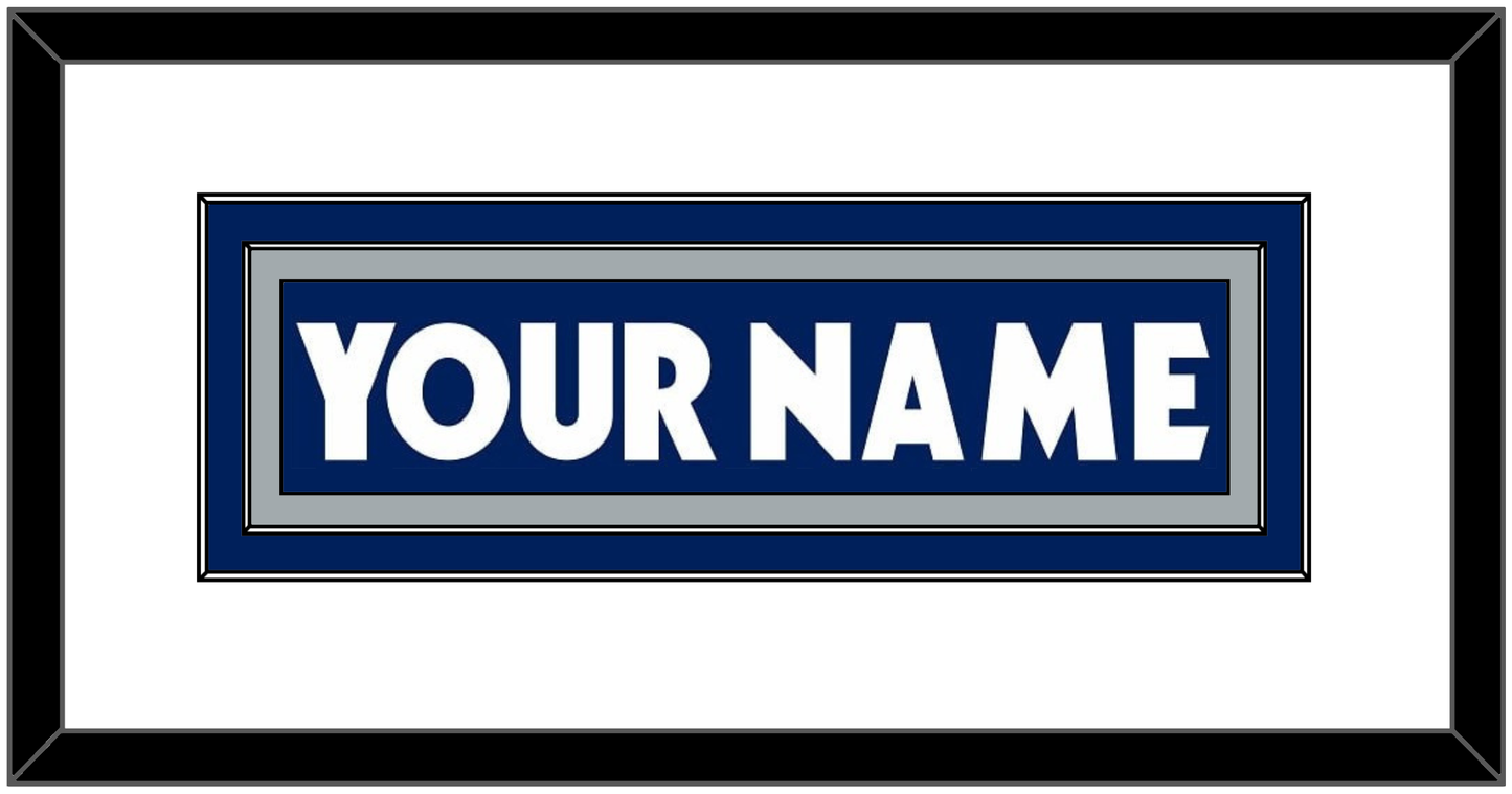 Toronto Nameplate - Road/Home Blue (2000-2007) - Signature Tier 1