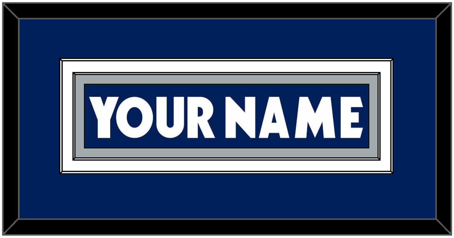 Toronto Nameplate - Road/Home Blue (2000-2007) - Signature Tier 2