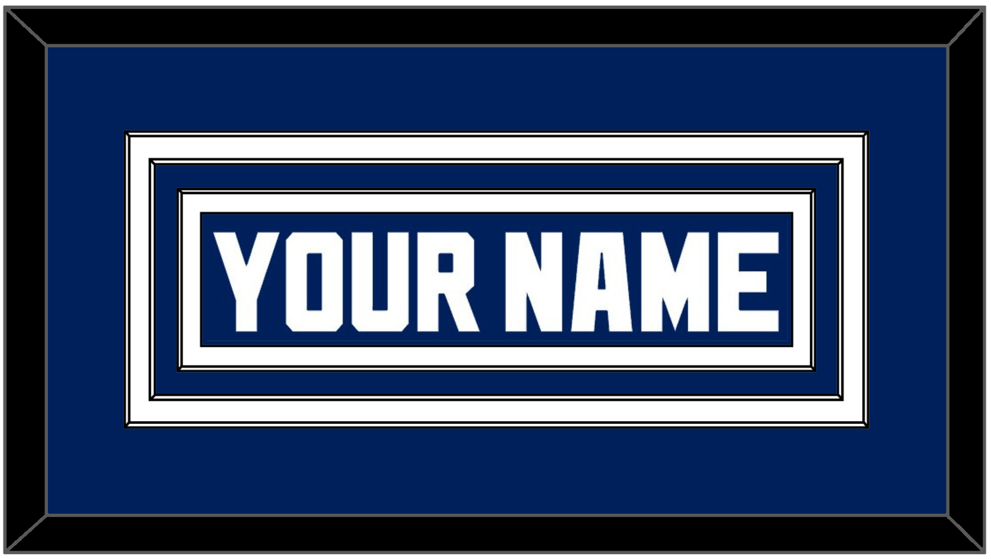 Toronto Nameplate - Road Blue (1992-1997) - Premier Tier 1