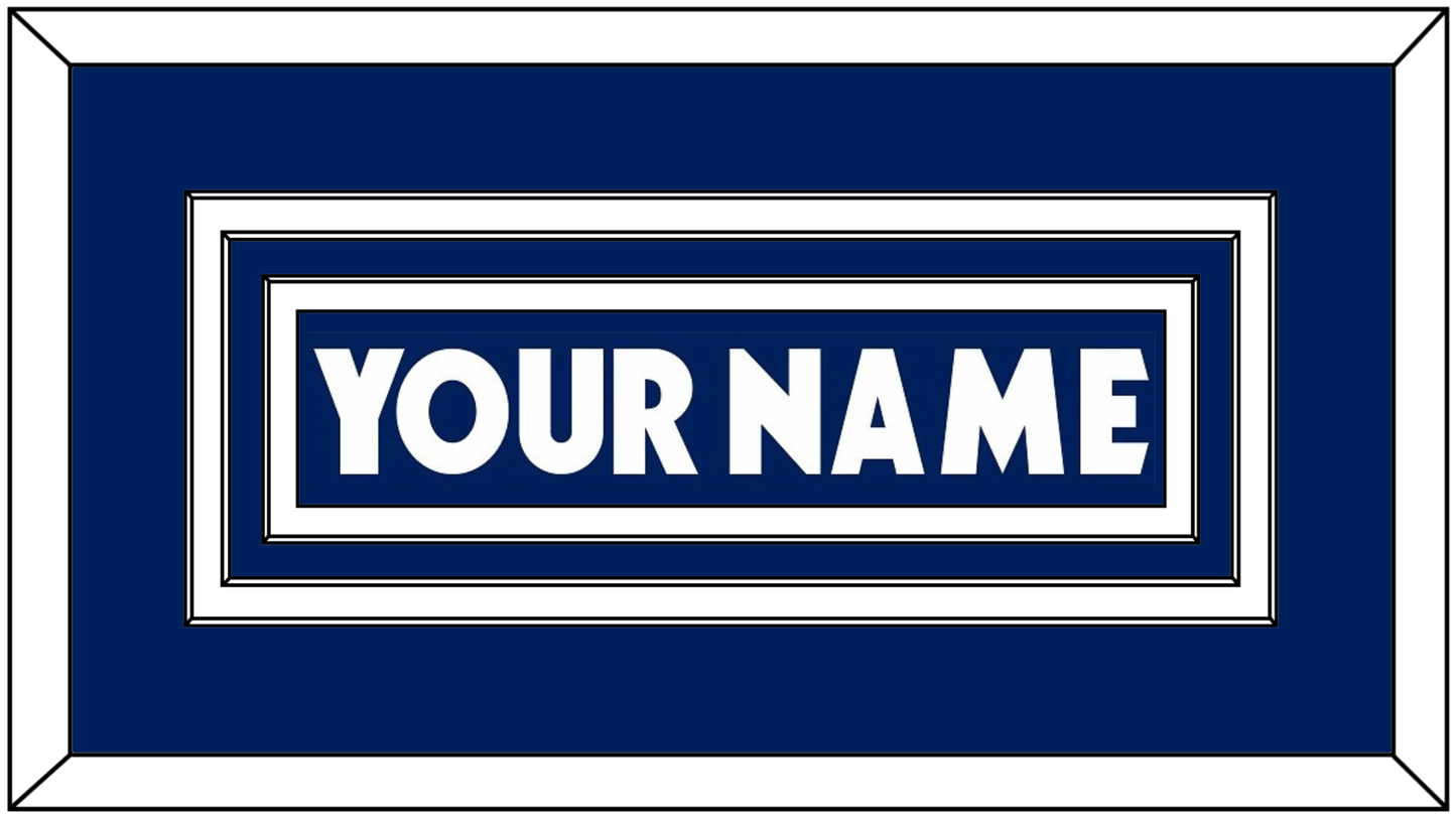 Toronto Nameplate - Road Blue (1997-2000) - Premier Tier 1
