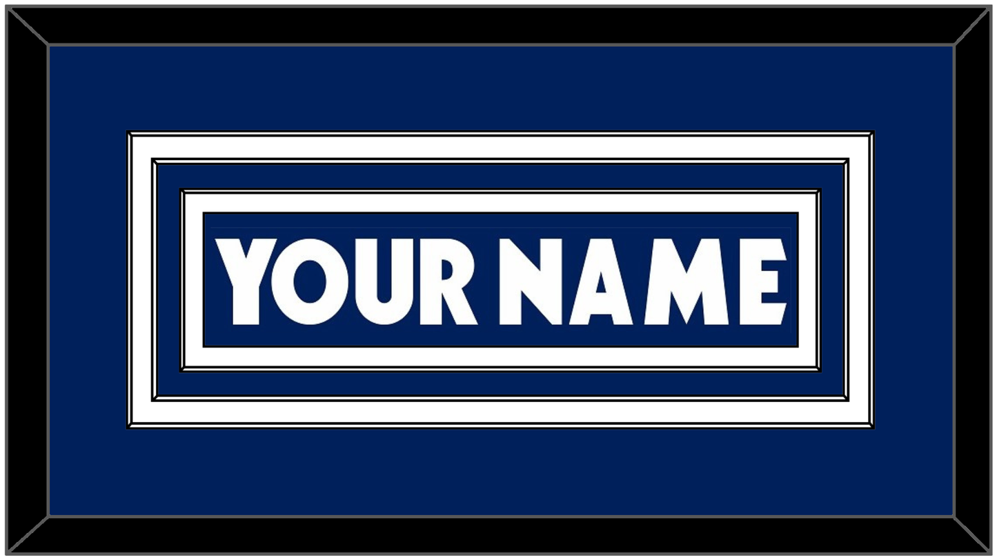 Toronto Nameplate - Road Blue (1997-2000) - Premier Tier 1