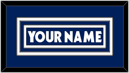 Toronto Nameplate - Road Blue (1997-2000) - Premier Tier 1