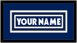 Toronto Nameplate - Home Blue (2007-2010) - Triple Mat 1