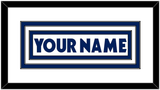 Toronto Nameplate - Road White (2007-2010) - Triple Mat 1