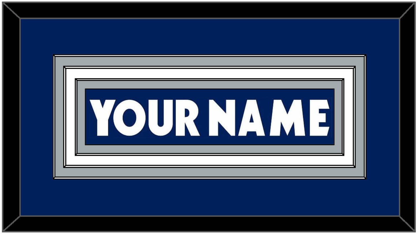 Toronto Nameplate - Road/Home Blue (2000-2007) - Premier Tier 1