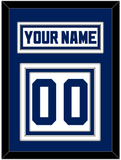 Toronto Nameplate & Number (Back) - Home White (1992-1997) - Triple Mat 1
