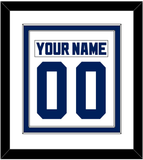 Toronto Nameplate & Number (Back) Combined - Home White (1992-1997) - Double Mat 1