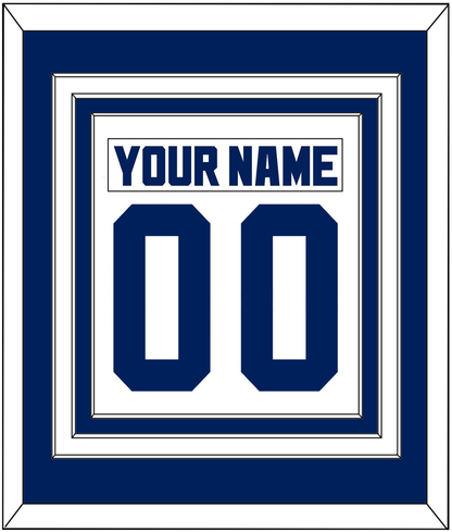 Toronto Nameplate & Number (Back) Combined - Home White (1992-1997) - Premier Tier 1