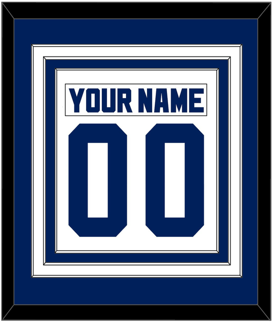 Toronto Nameplate & Number (Back) Combined - Home White (1992-1997) - Premier Tier 1