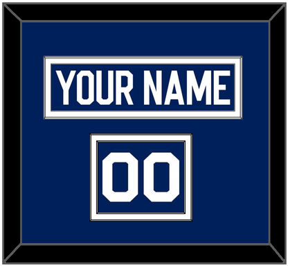 Toronto Nameplate & Number (Shoulder) - Home Blue (2010-2016) - Signature Tier 1