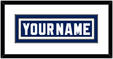 Toronto Nameplate - Road Blue (1978-1992) - Double Mat 1