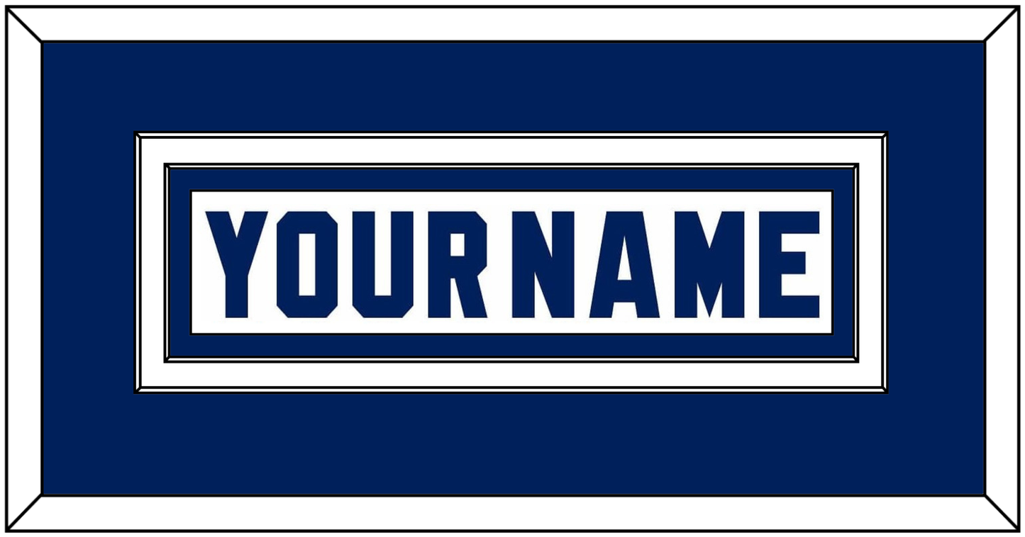 Toronto Nameplate - Home White (1978-1992) - Signature Tier 1