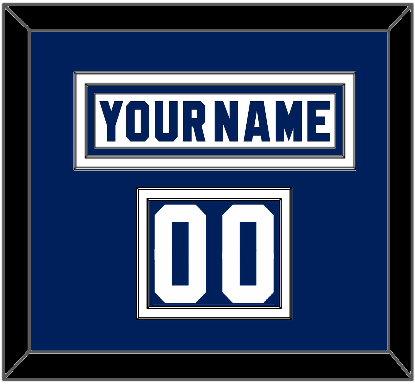 Toronto Nameplate & Number (Shoulder) - Home White (1978-1992) - Signature Tier 1