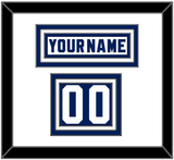 Toronto Nameplate & Number (Shoulder) - Home White (1978-1992) - Triple Mat 1