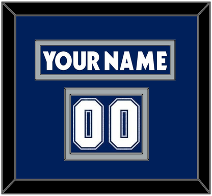 Toronto Nameplate & Number (Shoulder) - Road/Home Blue (2000-2007) - Signature Tier 2
