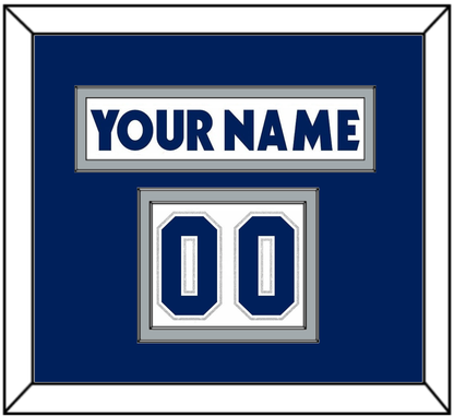 Toronto Nameplate & Number (Shoulder) - Home/Road White (2000-2007) - Signature Tier 2