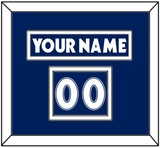 Toronto Nameplate & Number (Shoulder) - Road Blue (1997-2000) - Double Mat 1