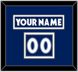Toronto Nameplate & Number (Shoulder) - Road Blue (1997-2000) - Double Mat 1