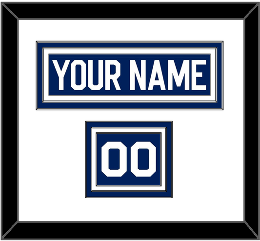 Toronto Nameplate & Number (Shoulder) - Home Blue - Premier Tier 1