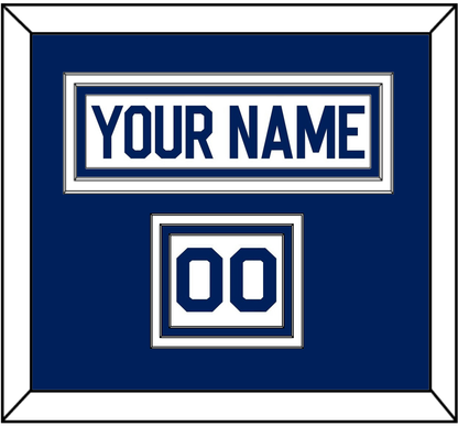 Toronto Nameplate & Number (Shoulder) - Home White (1992-1997) - Premier Tier 1