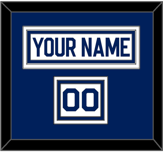 Toronto Nameplate & Number (Shoulder) - Road White - Premier Tier 1