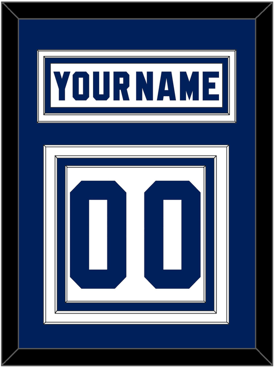 Toronto Nameplate & Number (Back) - Home White (1978-1992) - Premier Tier 1