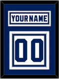 Toronto Nameplate & Number (Back) - Home White (1978-1992) - Triple Mat 1
