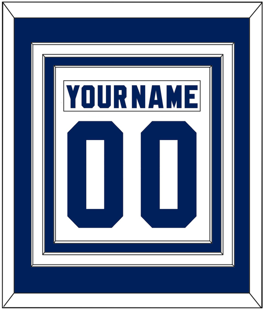 Toronto Nameplate & Number (Back) Combined - Home White (1978-1992) - Premier Tier 1