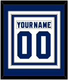 Toronto Nameplate & Number (Back) Combined - Home White (1978-1992) - Triple Mat 1