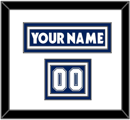 Toronto Nameplate & Number (Shoulder) - Home Blue (2007-2010) - Premier Tier 1
