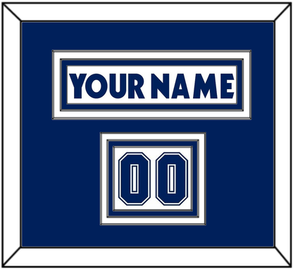 Toronto Nameplate & Number (Shoulder) - Road White (2007-2010) - Premier Tier 1