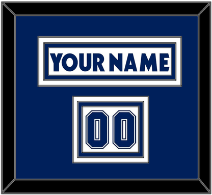 Toronto Nameplate & Number (Shoulder) - Road White (2007-2010) - Premier Tier 1