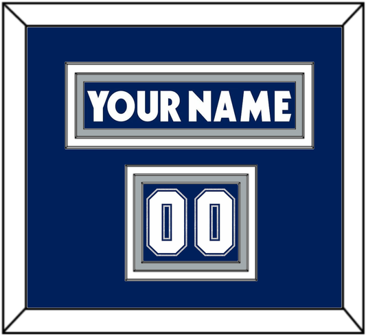 Toronto Nameplate & Number (Shoulder) - Road/Home Blue (2000-2007) - Premier Tier 2