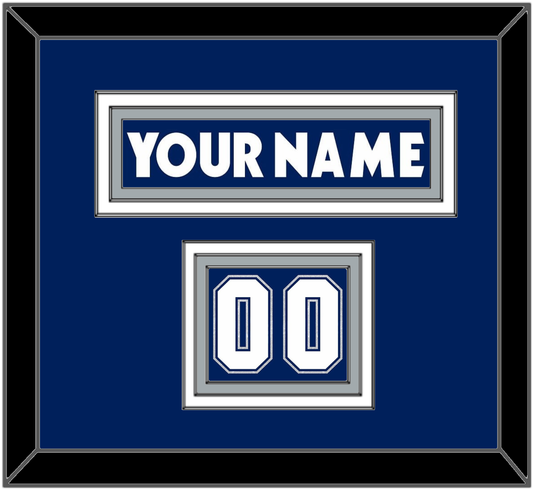 Toronto Nameplate & Number (Shoulder) - Road/Home Blue (2000-2007) - Premier Tier 2