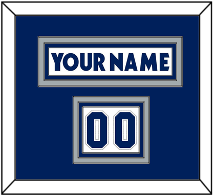 Toronto Nameplate & Number (Shoulder) - Home/Road White (2000-2007) - Premier Tier 2