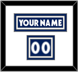 Toronto Nameplate & Number (Shoulder) - Road Blue (1997-2000) - Triple Mat 1