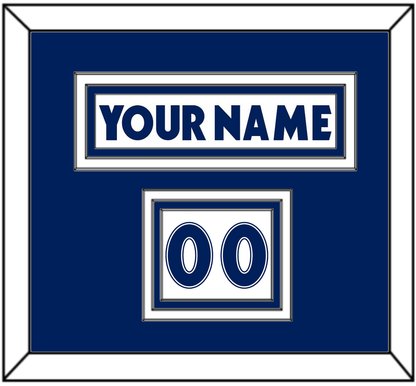 Toronto Nameplate & Number (Shoulder) - Home White (1997-2000) - Premier Tier 1