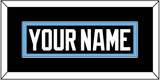 Utah Nameplate - Home Black (2024-2025) - Single Mat 2