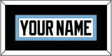 Utah Nameplate - Road White (2024-2025) - Single Mat 2