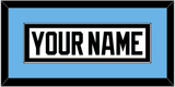 Utah Nameplate - Road White (2024-2025) - Single Mat 3