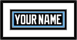 Utah Nameplate - Home Black (2024-2025) - Double Mat 1