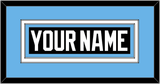 Utah Nameplate - Home Black (2024-2025) - Double Mat 3