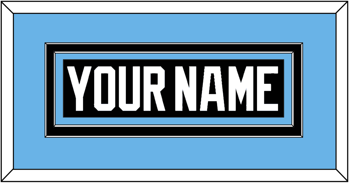 Utah Nameplate - Home Black (2024-2025) - Signature Tier 4