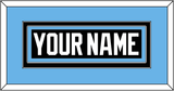 Utah Nameplate - Home Black (2024-2025) - Double Mat 4