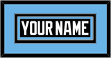Utah Nameplate - Home Black (2024-2025) - Double Mat 4