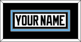 Utah Nameplate - Road White (2024-2025) - Double Mat 2