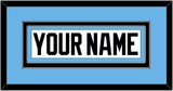 Utah Nameplate - Road White (2024-2025) - Double Mat 3